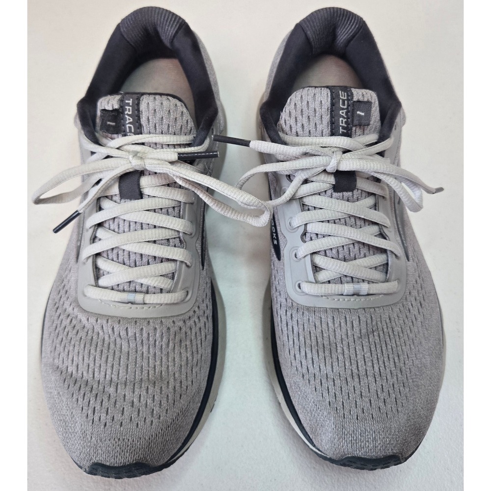 Brooks Trace 1 Running Shoes Men's 7 D Gray Black 1103641D097 Athletic Sneakers